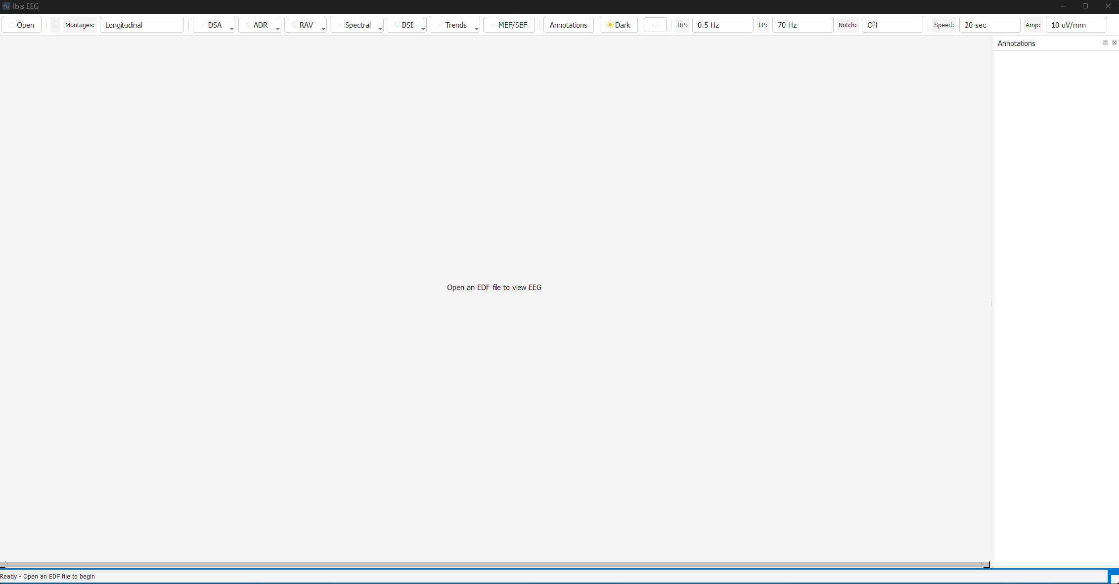 Main View - Light Theme